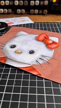 REALISTIC Hello Kitty? Art Challenge 🎨 #drawing #art