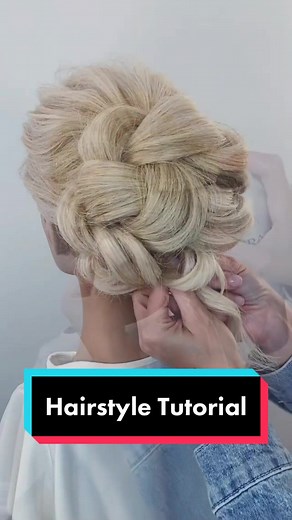 Stunning Updo Tutorial with Hair Extensions