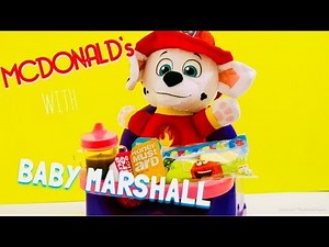 PAW PATROL - Baby marshal and Baby Sky