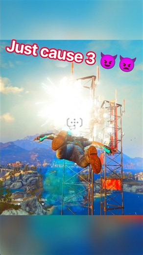 Just cause 3 - fly like iron man #gaming #justcause3 #shortvideo #shorts