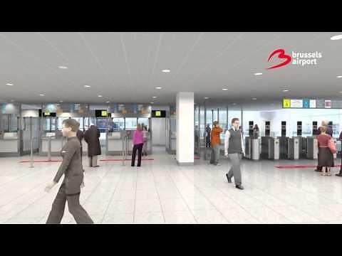 Transferring from Gates B to Gates A at Brussels Airport