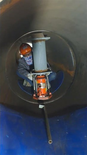 Assemble double pipes.