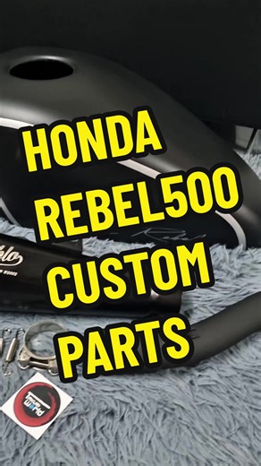 Honda Rebel500 Custom Parts and Accessories Showcase