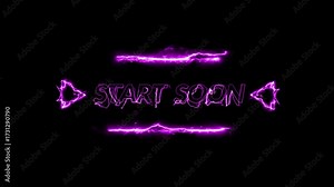 Live Stream Starting Soon Overlay Opener Template Video 4k, Gaming Intro Video Overlay for Live Streaming, Twitch YouTube Live Stream Video Overlay 4K