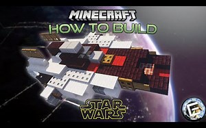 【Elcestrus】Minecraft我的世界 星球大战反抗军A翼星际战斗机建造教程（授权搬运）