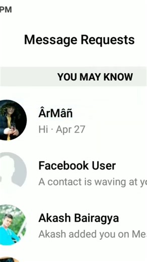 How to See Message Request on Messenger