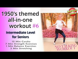 1950's Themed All-in-One Full Body Workout for Seniors