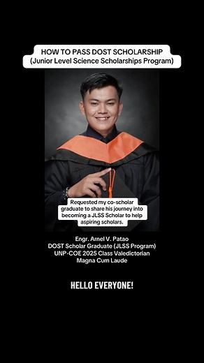 DOST JLSS Scholarship: Tips from a Scholar Graduate