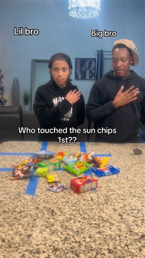 The Lit Family! ❤️‍🔥 on Instagram: "Lil bro or big bro??😂😂 #reels #challenges #reelsvideo #brothers #funnyvideos #trendingchallenge #latepost #pt2"