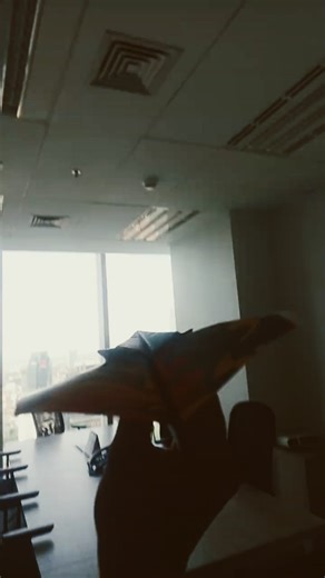 JET BOMBER PAPER PLANE // FLYING FULL SPEED #aircraft #shorts #origami #airplane