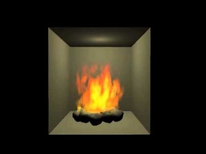How to create flames in Maya