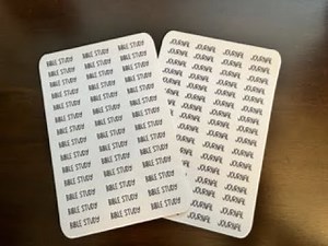 How I Make Kiss Cut Stickers Sheets With Cricut