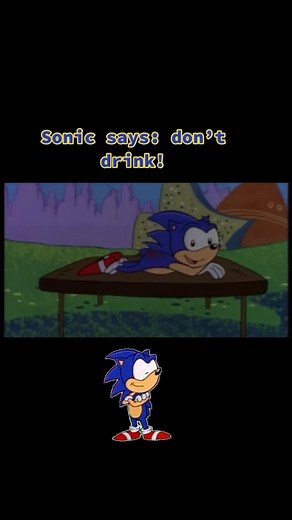 Sonic Says: The Importance of Staying Drug-Free