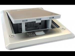 Outdoor Countertop Pop Up Electrical Outlet Installation | OB-2 by Lew Electric