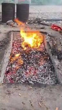 How to make coconut shell charcoal