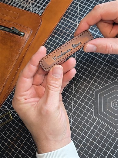 How to Stamp Your Logo on Vegetable Tanned Leather