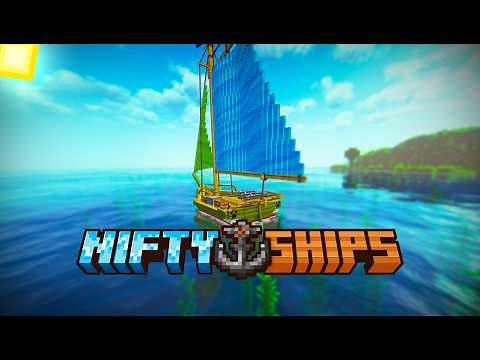 ✅[TUTORIAL] MOD INCRÍVEL DE COMO TER NAVIOS REALISTAS NO MINECRAFT 1.20+! (Aleki’s Nifty Ships)