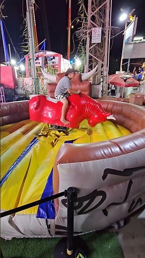 KID BULL RIDING!