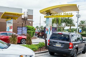 How Covid-19 saved the fast food drive-thru
