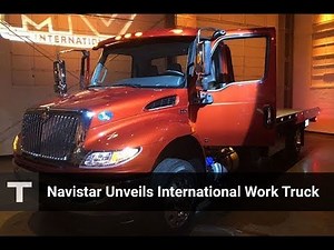 Navistar Unveils NEW International MV Work Truck