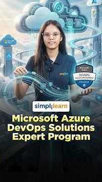 Microsoft Azure DevOps Solutions Expert Program | Azure AZ-400 Certification #Shorts #Simplilearn