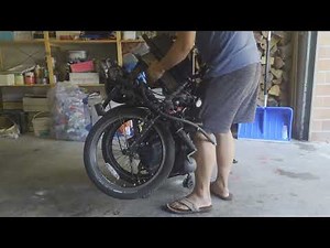 dahon Jetstream folding bike full suspension