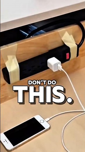 Wrong Way to Install Power in Cabinets #shorts #diy #homeimprovement