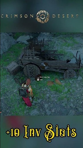 Extra Large Bag Location +10 Inventory Slots | Crimson Desert