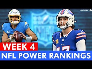 NFL Power Rankings: All 32 Teams Ranked Entering Week 4 Of 2025 NFL Season