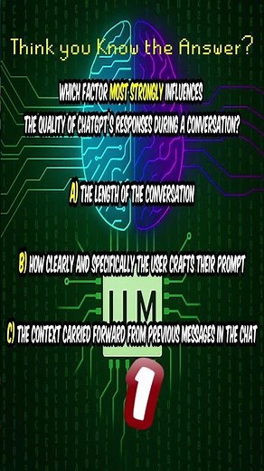 Did you know? The better your prompt is the better your response will be?