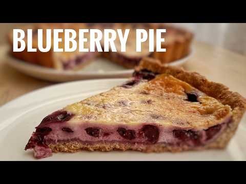 Creamy Blueberry Pie So Good You’ll Want It Every Week