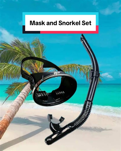Affordable Diving Mask and Snorkel Set for Swimmers