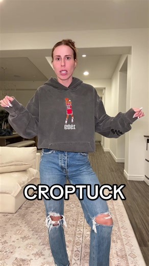 Transform Your Hoodies with This Cropping Hack