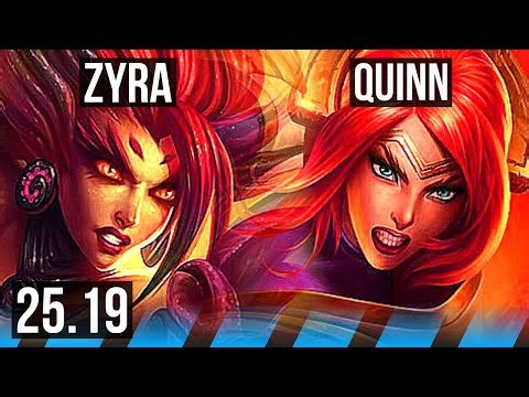 ZYRA vs QUINN (MID) | KR Master | 25.19
