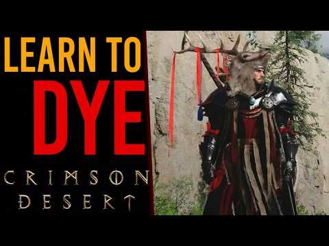 WHERE TO FIND DYES AND HOW TO USE THEM | Crimson Desert