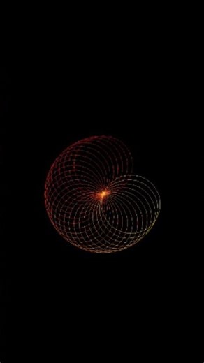 Python Turtle Magic: Colorful Circle Spiral Animation!#pythonprogramming #shorts #coding