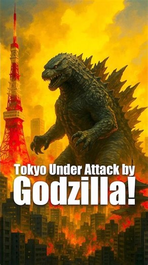 What If Godzilla Attacked Tokyo?! 🔥😱 (AI Vision)