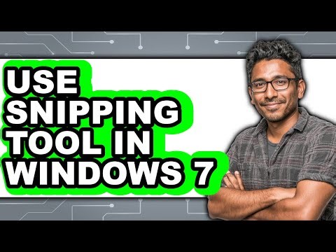 How to Use Snipping Tool in Windows 7 (only Way)