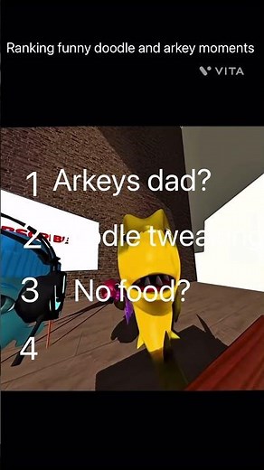 Ranking doodle and arkey funny moments!