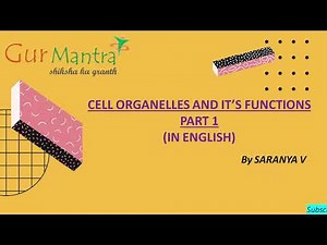 Cell Organelles - 1 Video Lecture | Crash Course for GATE Biotechnology