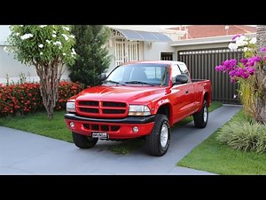 A VENDA - DODGE DAKOTA R/T ANO 2000, MOTOR V8 5.2 A GASOLINA COM APENAS 19.600 KM MUITO NOVA