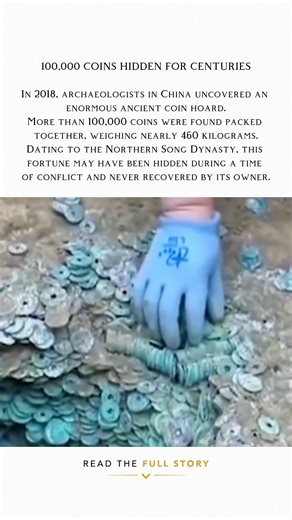 100,000 Ancient Coins Hidden for Centuries