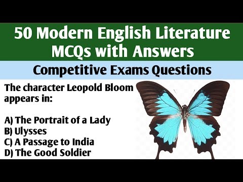 50 English Literature MCQs | Competitive Exam Preparation | UGC NET, UPSC, GRE PGTRB, CSS, JKPSC TGT