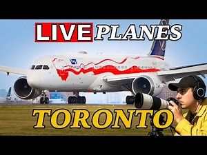 🔴LIVE Toronto Airport Stream! (YYZ)! 747s*, 777, A350 and more! AUG 14TH, 2025!