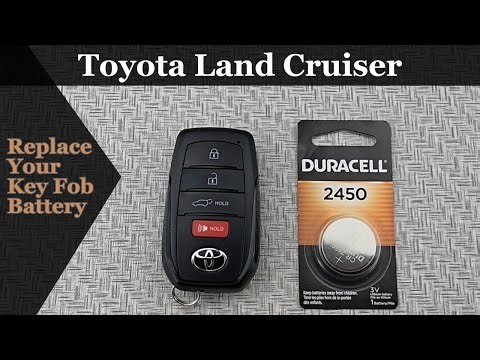 How to DIY Replace or Change a 2024-2025 Toyota Land Cruiser Key Fob Remote Battery