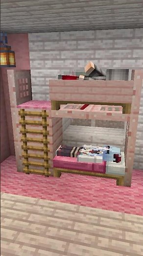 A BED FOR YOUR GIRLFRIEND IN MINECRAFT! 🥰⛏️ #shorts