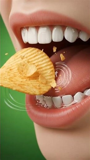 What Really Happens When You Eat Potato Chips? | ASMR Digestion Sounds #PotatoChips #ASMRFood