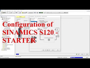 Configuration of SINAMICS S120 with control unit CU320 - 2PN using STARTER