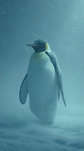 Emperor Penguin’s INSANE Survival Superpower 🐧❄️ #facts #animalfacts #educational #wildlife #nature