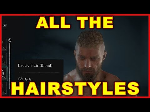 Assassin's Creed Valhalla: All Hairstyles & Beards